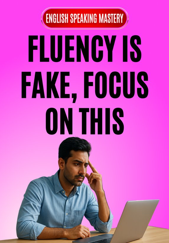 Fluency Is Fake, Focus On This