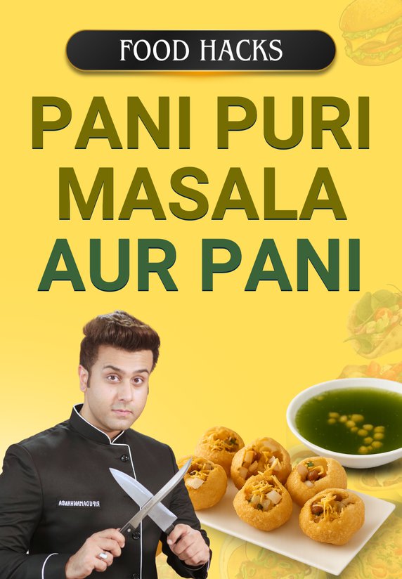 Pani Puri Masala Or Pani