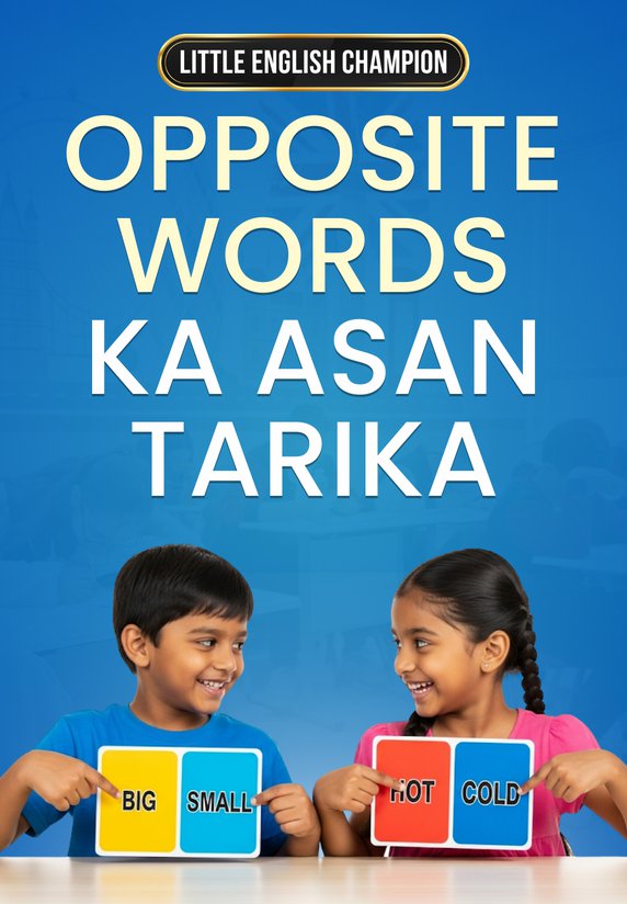 Opposite Words Ka Asan Tarika