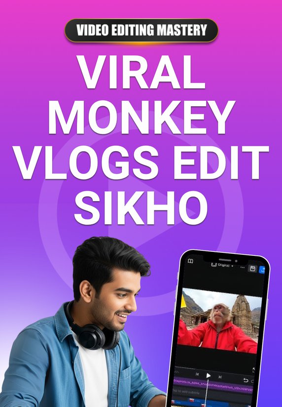Viral Monkey Vlogs Edit Sikho
