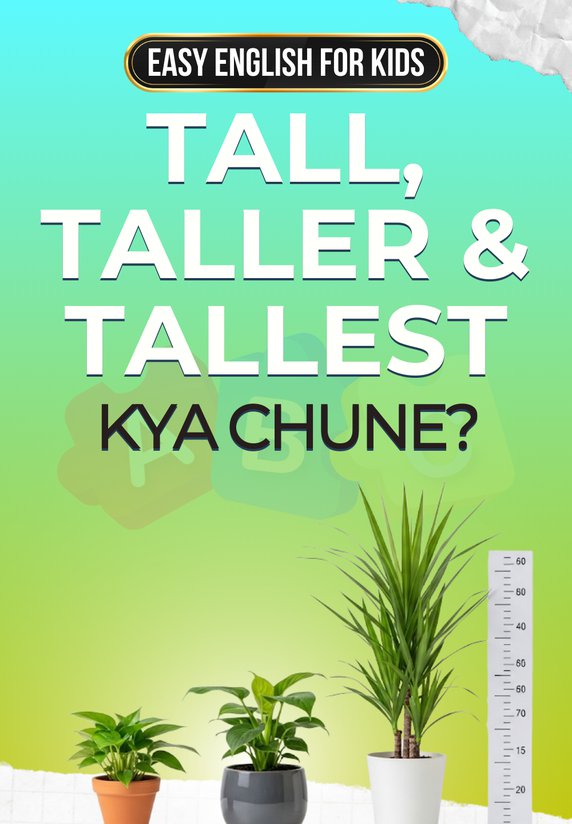 Tall, Taller & Tallest Kya Chune?