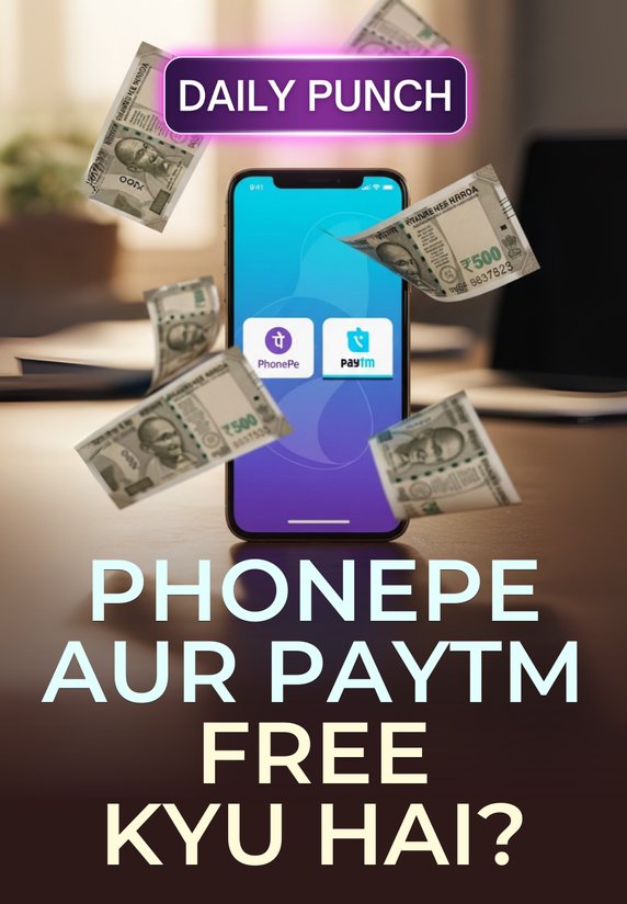 Phonepe Aur Paytm Free Kyu Hai?