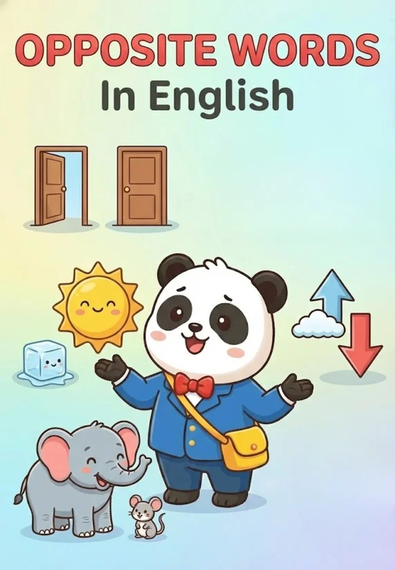 Flared Opposite Opposite Words In English | Basic English For Kids