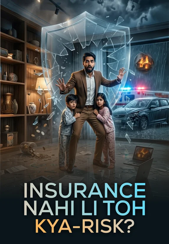 Li Li Toh Insurance Nahi Li Toh Kya-Risk? | Money Saving Tips
