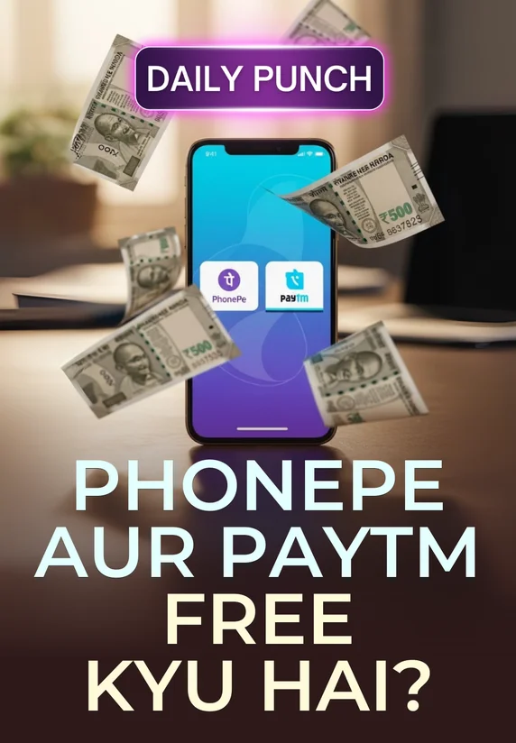 Phonepe Aur Paytm Free Kyu Hai?