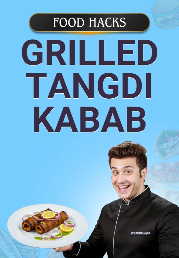 Grilled Tangdi Kabab