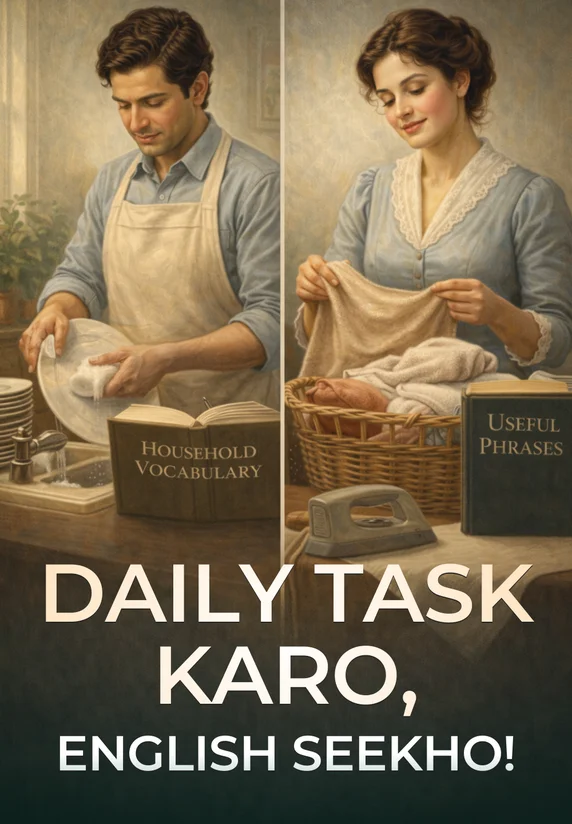 Daily Task Karo, English Seekho! | English Speaking Mastery