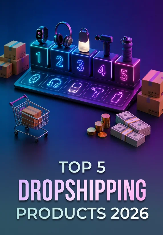 Top 5 Dropshipping Products 2026 | Dropshipping Guide