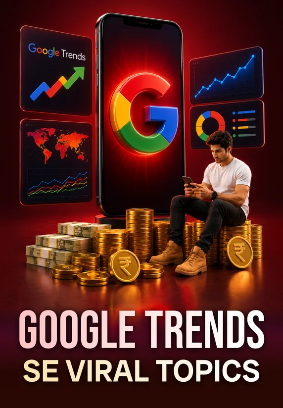 Google Trends Se Viral Topics | Earning From Google