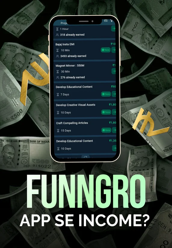 Fuungro Funngro App Se Income? | Earning App Review