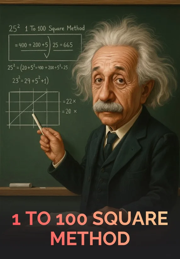 Square Method Math Simple 3rd Grade 1 To 100 Square Method | Maths Ki Pathshala