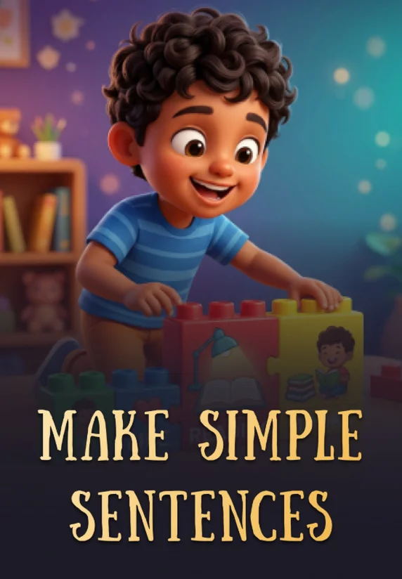 Make Simple Sentences | Easy English for Kids