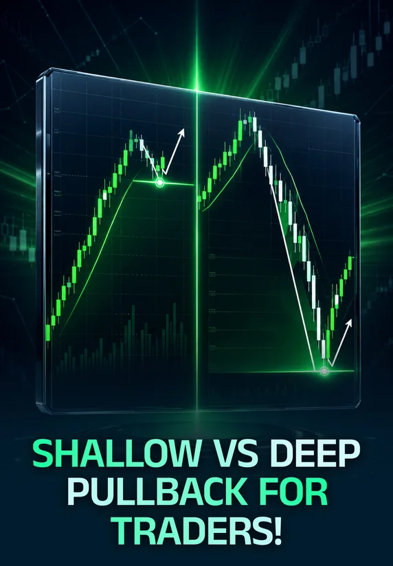 Shallow Vs Deep-Pullback For Traders! | Share Market Update