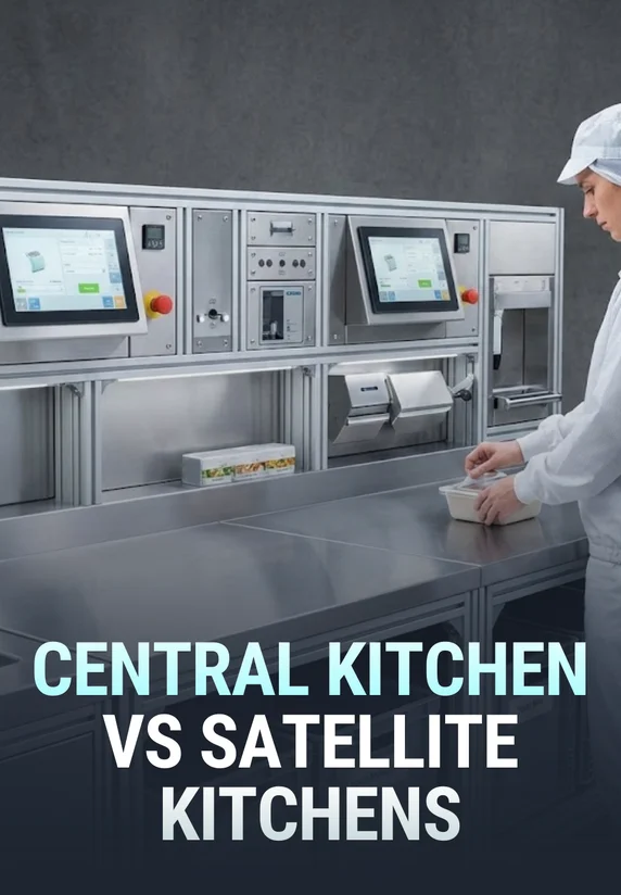 Central Kitchen Vs Satellite Kitchens | Cloud Kitchen Business