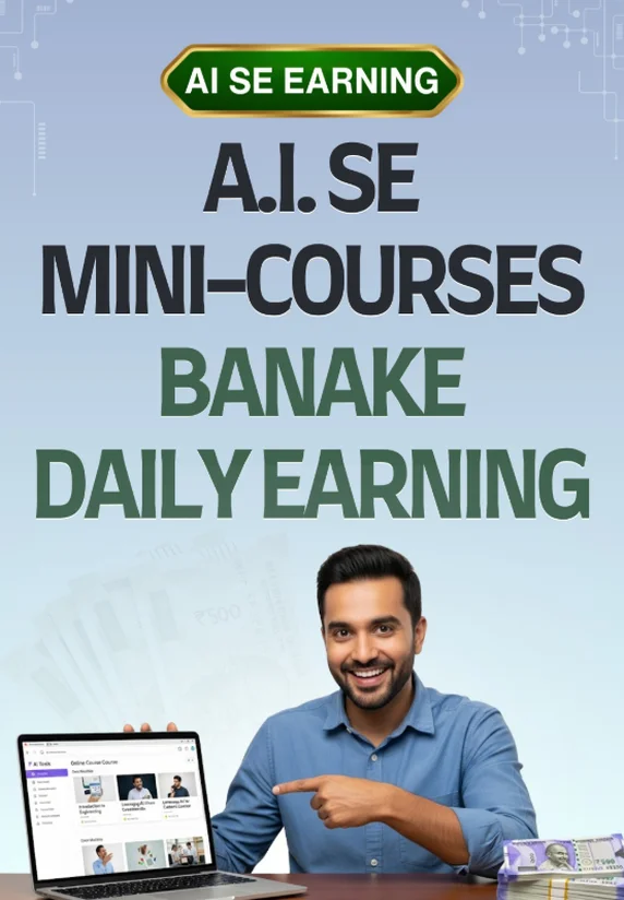 Ai Se Mini-Courses Banake Daily Earning