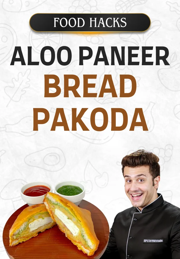 Aloo Paneer Bread Pakoda