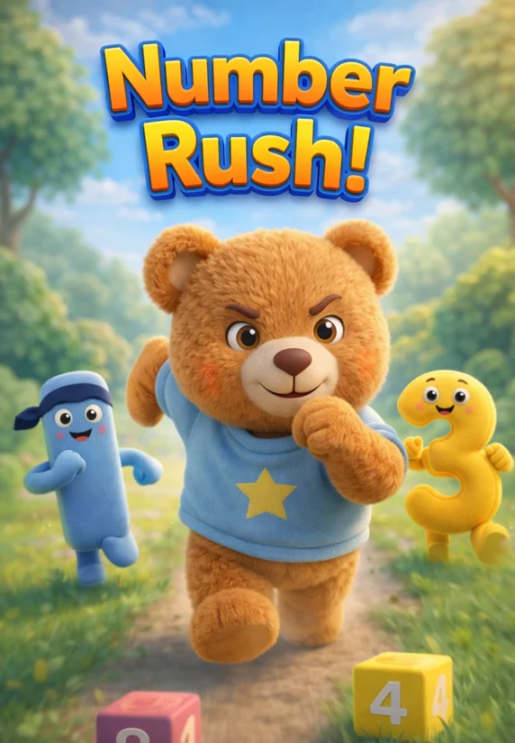 Numberrous Number Rush! | Counting Basics, Fun Learning
