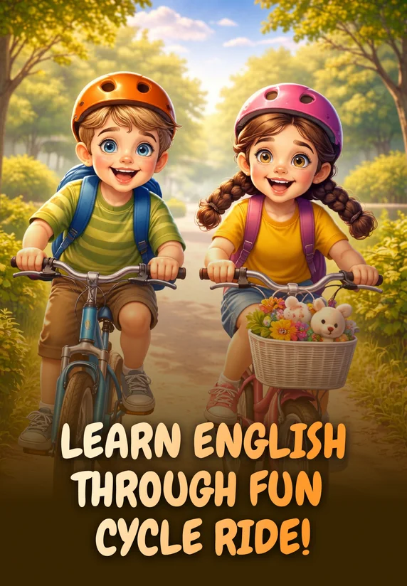 Fun Cycles Learn English Through Fun Cycle Ride! | English for Kids