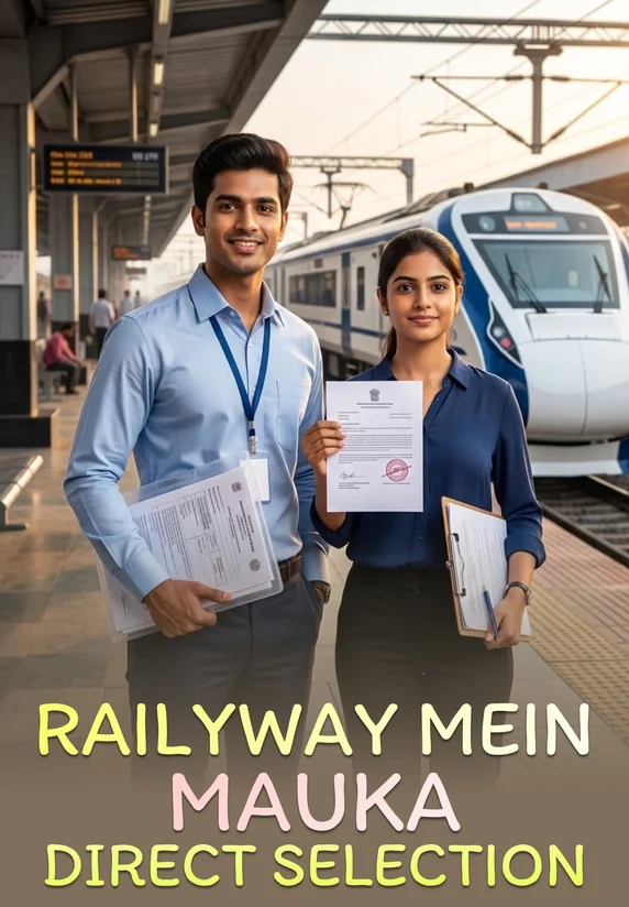 Railway Mein Mauka Direct Selection | Job Alert