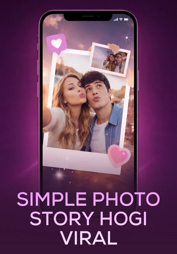 Simple Photo Story Hogi Viral | Insta Story Ideas