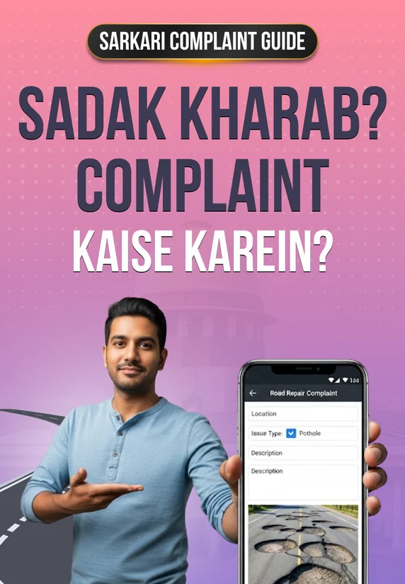 Sadak Kharab? Complaint Kaise Karein