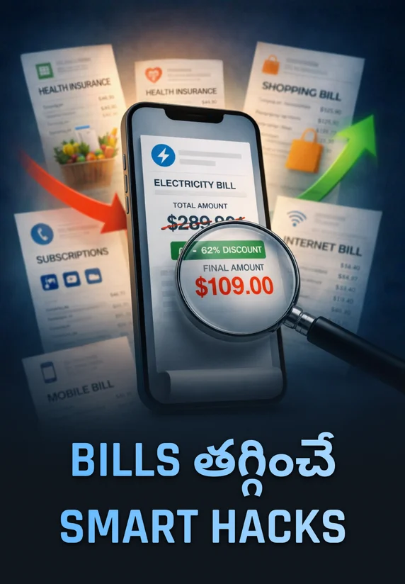 Bills తగ్గించే Smart Hacks | Family Finance Planning