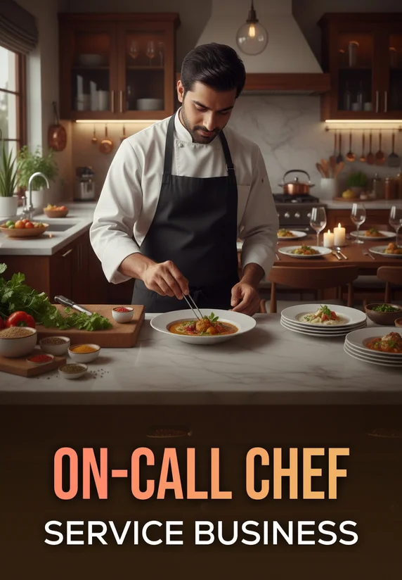 On-Call Chef Service Business | Business Ideas With Zero Investment