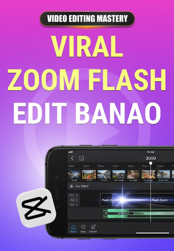 Viral Zoom Flash Edit Banao