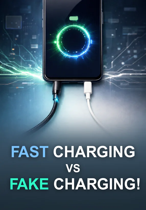 Fast Charging Vs Fake Charging! | Mobile Tricks
