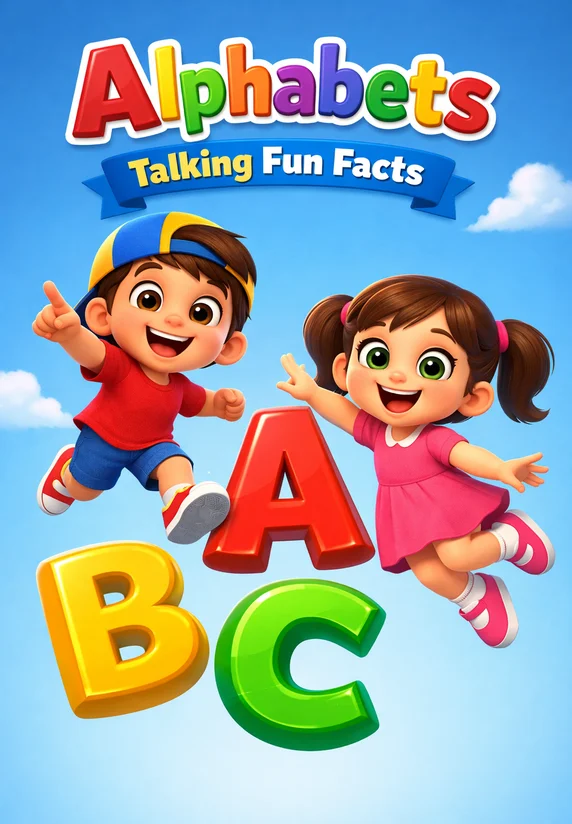 Alphabets Talking Fun Facts | Alphabet World