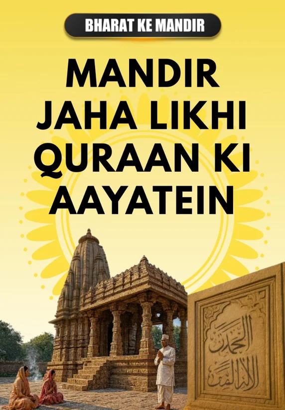 Mandir Jaha Likhi Quraan Ki Aayatein